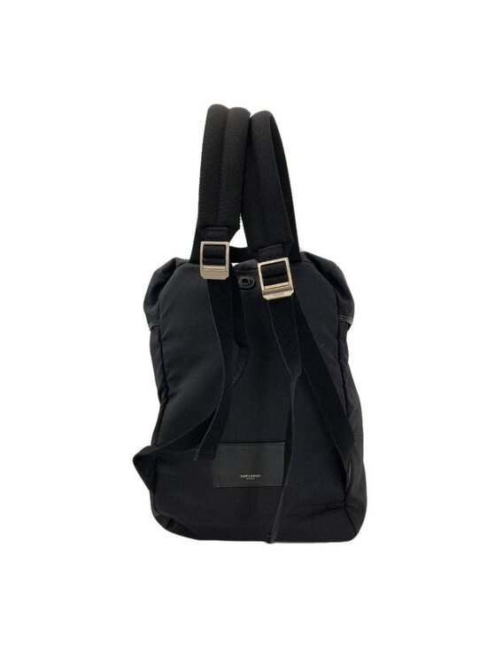 Saint Laurent Logo Backpack Canvas main image 8